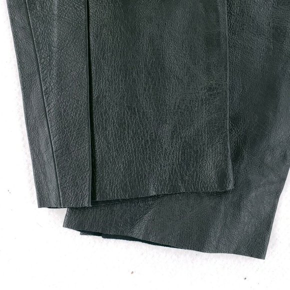 Diesel Slim Straight Leather Pants - Picture 9 of 12